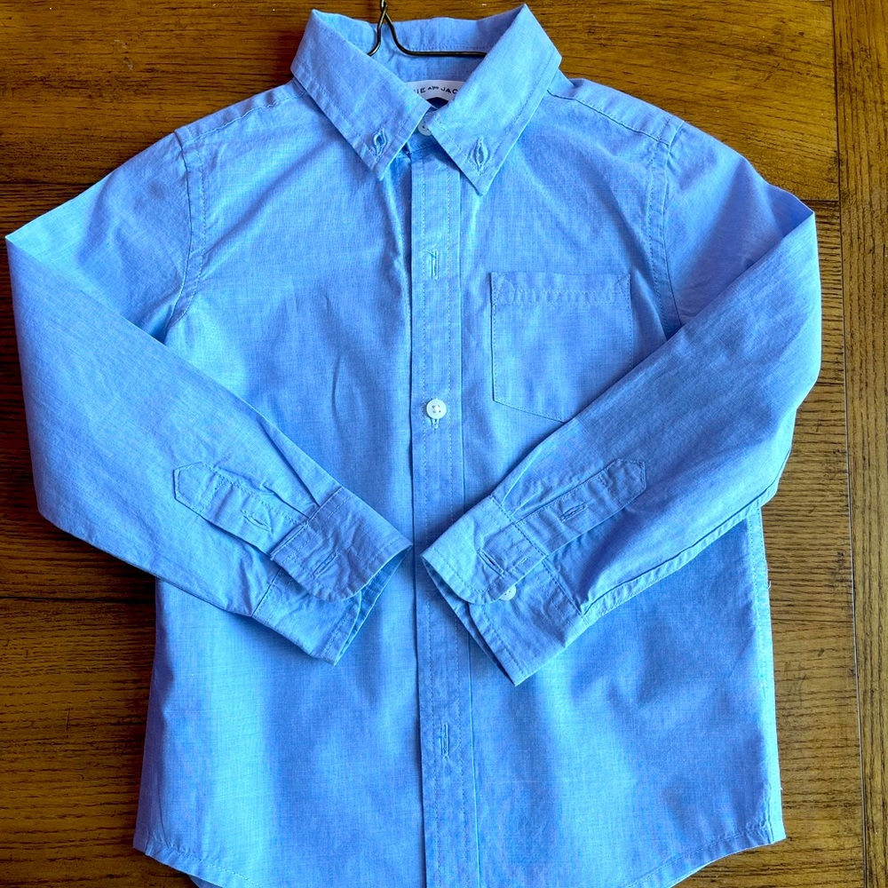 3t Boy Janie and jack Button Down EUC!